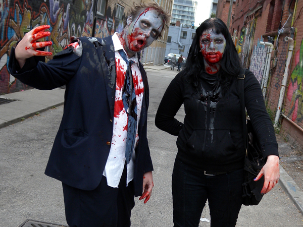 SNAPSHOT - Zombie Walk hits the streets of Toronto