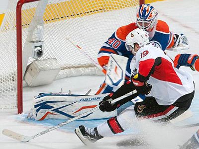 Oilers fail to compete, hand Senators two easy points
