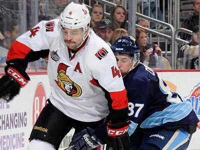 Poor goaltending and a bad start cost Senators in loss to the Penguins