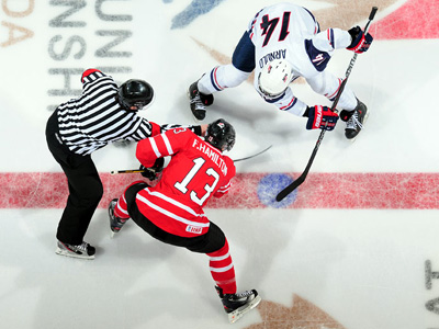 Team Canada beats USA to complete round robin with a perfect 4-0 record