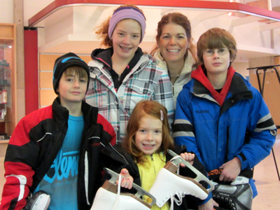 Tim Hortons Free Skate events were a hit with those of all ages