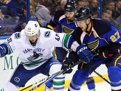 Canucks give St. Louis the Blues in overtime