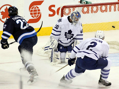 Leafs bitten by the curse of the awful goal once again