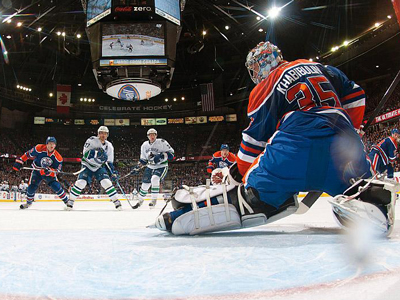 Khabibulin hurt, Dubnyk struggles and Canucks down Oilers