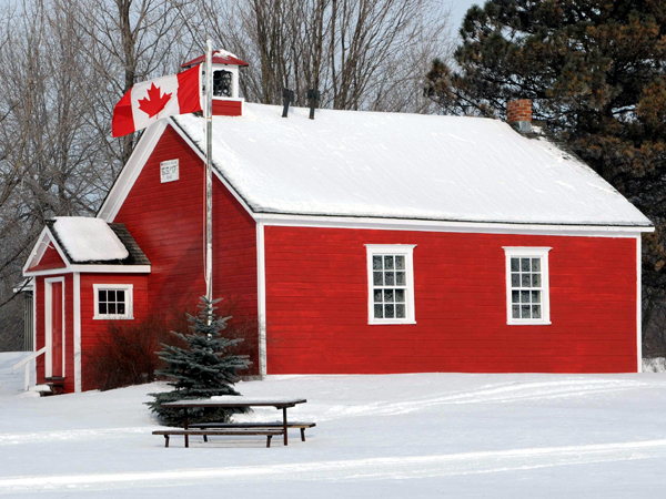 SNAPSHOT - Lost Villages Historical Society Schoolhouse, circa 1869