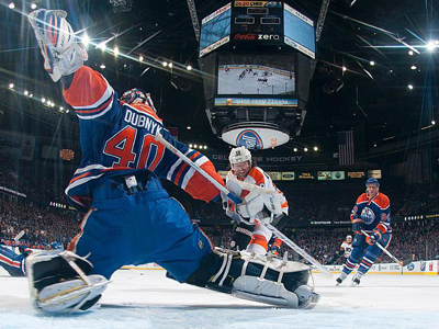 Hall and Eberle score, Oilers shutout Flyers