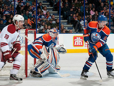 Nugent-Hopkins scores but Oilers fall to Coyotes