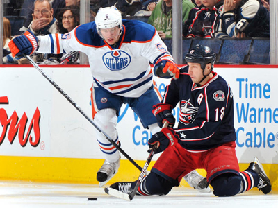 Nugent-Hopkins and Eberle keep putting up points, Oilers beat Blue Jackets