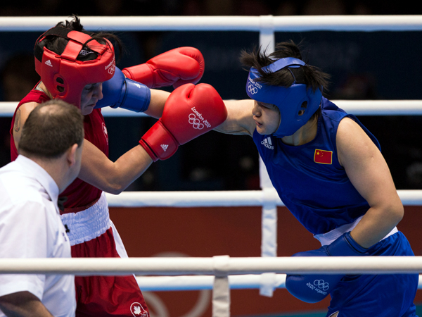 2012 Olympics - Mary Spencer eliminated in quarter-final