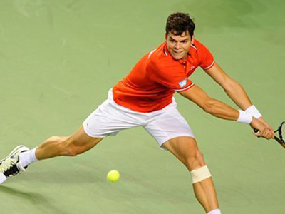 Davis Cup - Raonic puts Canada in the driver
