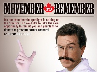 Tourism Windsor Essex Pelee Island thanks Stephen Colbert for a Movember to Remember