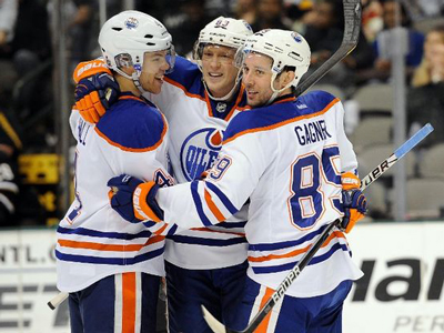 Hall - Gagner - Hemsky trio could be the look the Oilers need