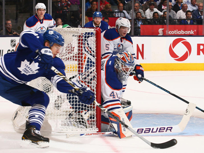 Dubnyk brutal yet again as Oilers fall in OT to Maple Leafs