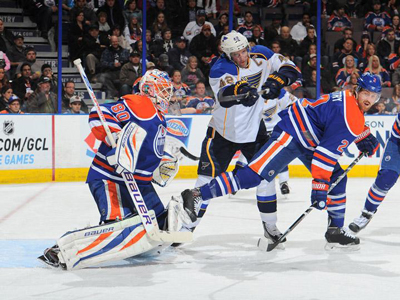 Oilers let golden opportunity slip away against Blues