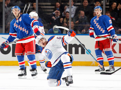 Yakupov pots late winner, as Oilers edge Rangers