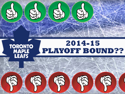 TIMEOUT - Will the Toronto Maple Leafs make the playoffs in 2014-15?