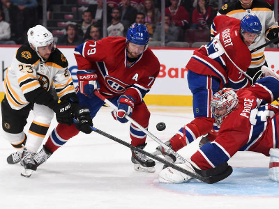 Poor goaltending, dumb penalties sink Bruins in Montreal
