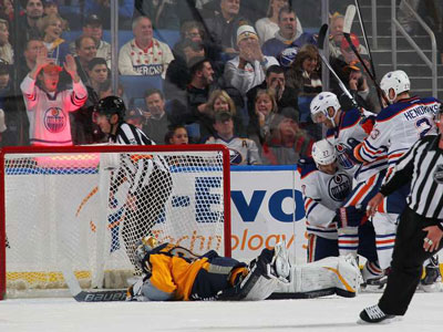 Oilers outlast Sabres…barely