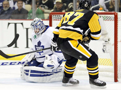 Leafs Fall To Pens In OT