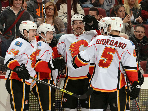 Hudler, Ramo lead Flames in shutout win vs. Coyotes