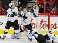 Sharks top Flames for fourth straight win