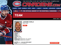 Iginla to Montreal Canadiens?  Screenshot makes you wonder...