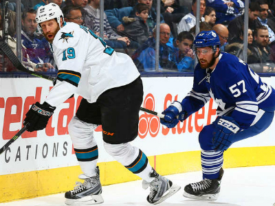 Sharks dismantle Leafs, how about Thornton in Toronto?