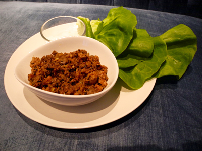 Super tasty, low-carb lettuce wraps