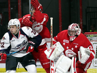 Spits cant pull off third straight comeback, fall to Soo 3-1