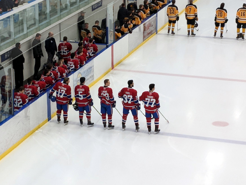 Exeter Hawks shutout Lakeshore Canadiens 2-0 in Game 3