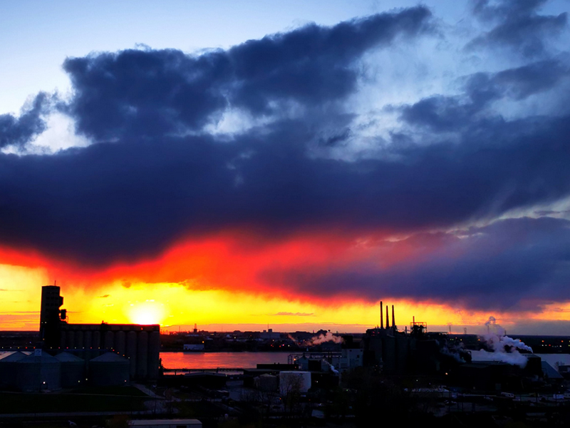 SNAPSHOT - Industrial Sunset