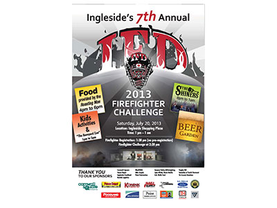 Seventh Annual Ingleside Firefighter Challenge set to heat up Ingleside Saturday, July 20th