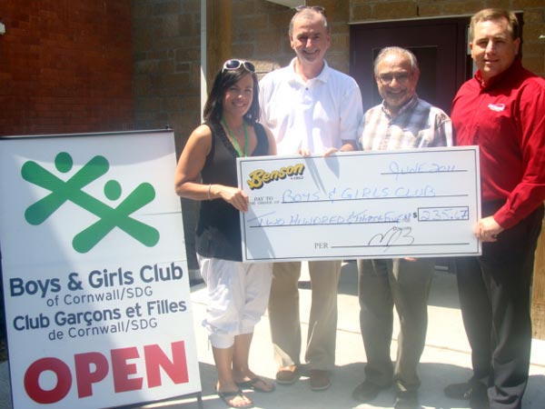 SNAPSHOT - BBQ supports Boys and Girls Club of Cornwall