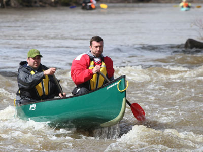 SNAPSHOT - Racing down the Raisin River