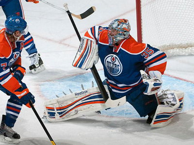 Oilers Khabibulin would get the Leafs to the playoffs