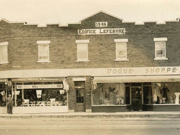 OUR PAST - Edifice Lefebvre, Montreal Road