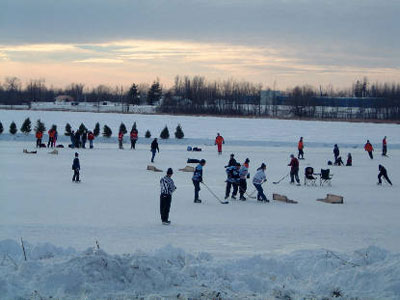 Mild weather forces cancellation of pond hockey tournament