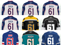 Timeout - What uniform will Rick Nash be wearing next week?