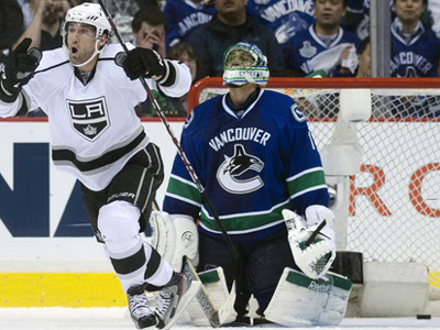 Canucks collapse in Game One and lose to underdog Kings